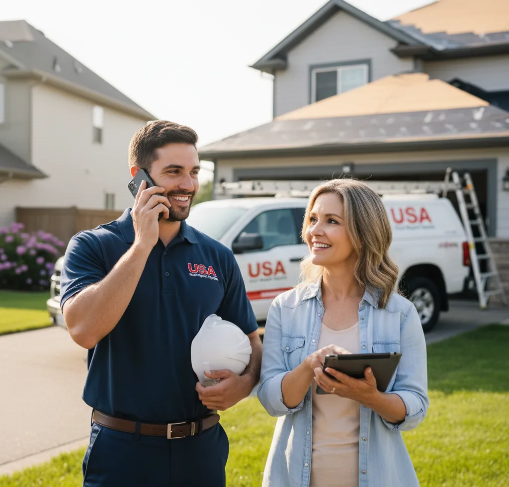 USA Roof Repair Experts customer support in Cookville